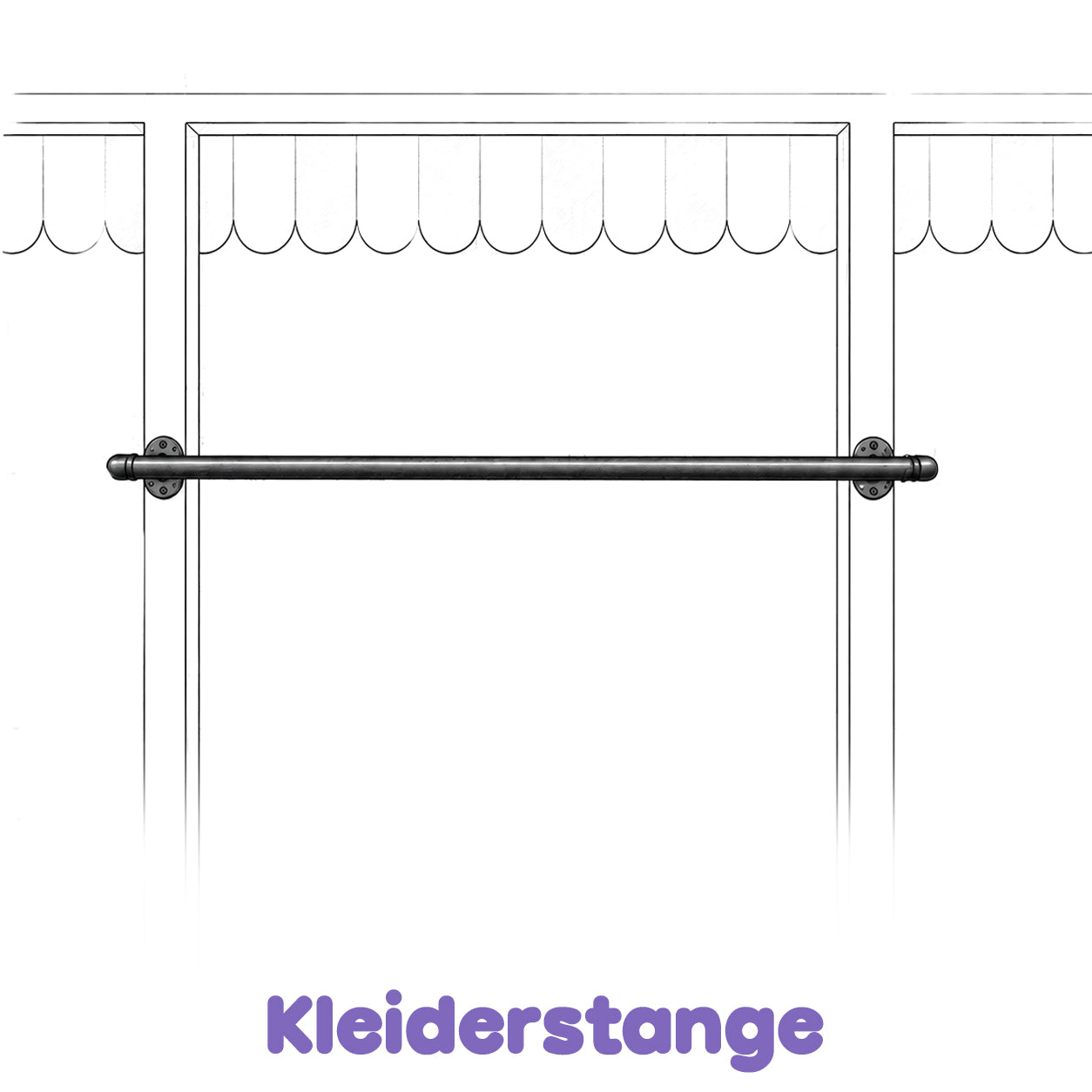 Kleiderstange